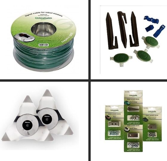 ROBOTPLÆNEKLIPPER UDSTYR