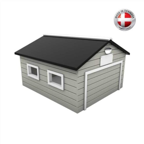 MY ROBOT HOME PLUS, Hvid & Grå med automatisk port og lys